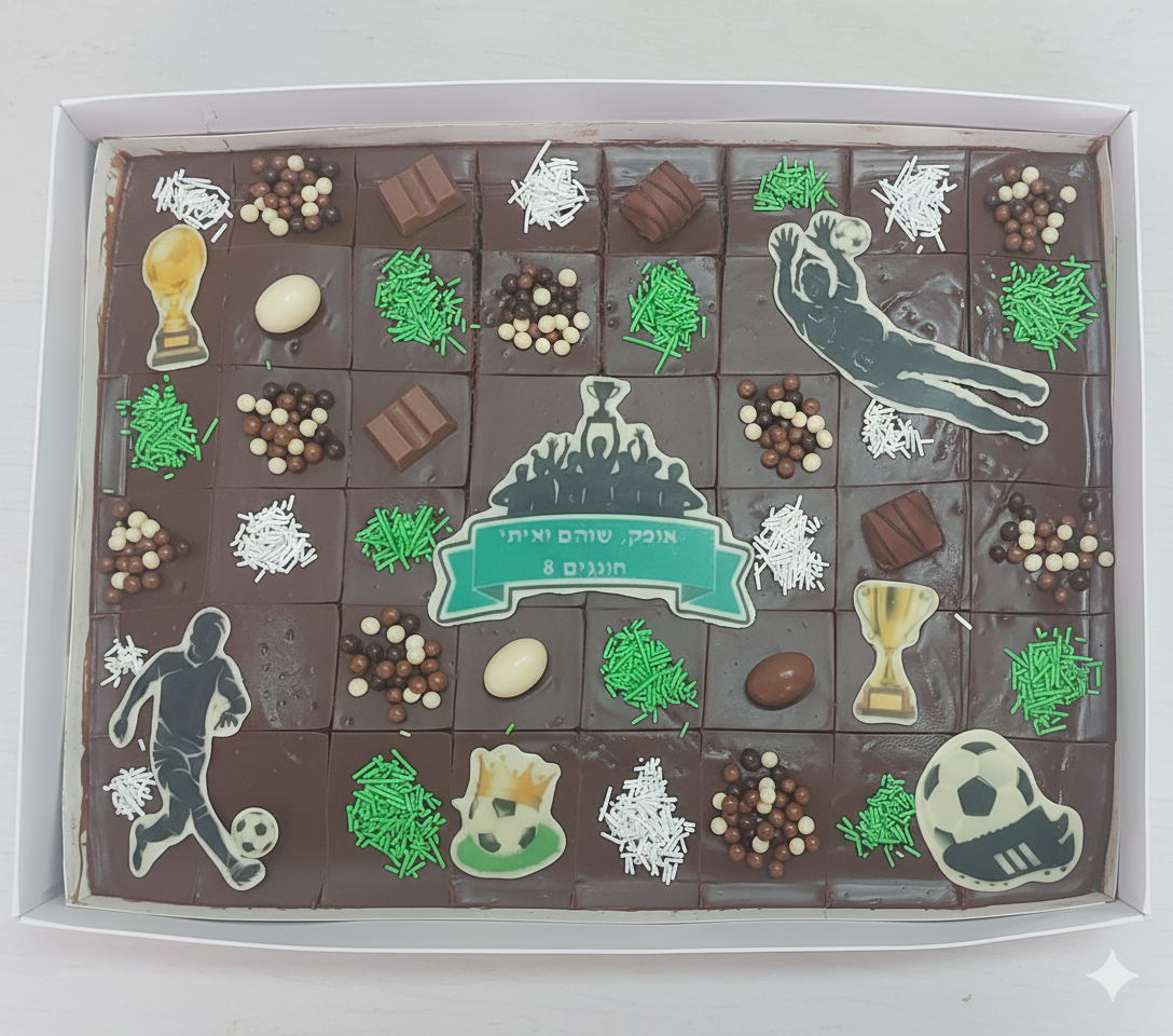 עוגת יום הולדת מחולקת